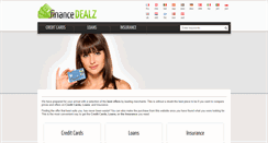 Desktop Screenshot of financedealz.com